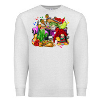 Oatmeal Heather mexican gnomes truck Premium Sweatshirt - CTS Tumbler Store
