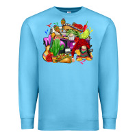 Ocean Blue mexican gnomes truck Premium Sweatshirt - CTS Tumbler Store