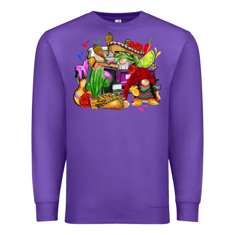 Mexican Gnomes Truck Premium Sweatshirt by CTS Tumbler Store | Teevron