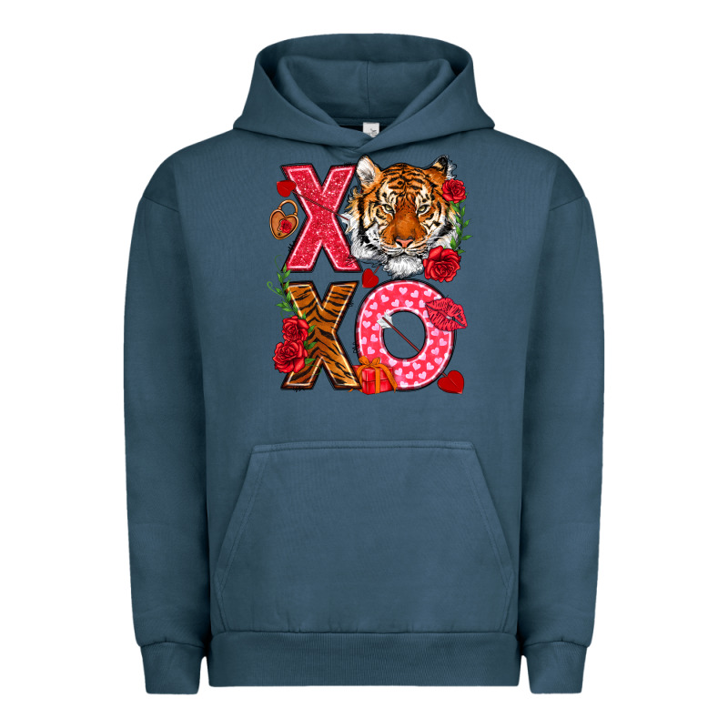 Xoxo With Tiger Urban Hoodie by NancyCooperArtShop | Teevron