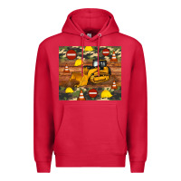 Cardinal bulldozer camouflage tumbler Premium Hoodie - Artiststas
