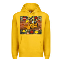 Lemon bulldozer camouflage tumbler Premium Hoodie - Artiststas