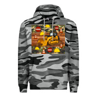 Slate Camo bulldozer camouflage tumbler Premium Hoodie - Artiststas