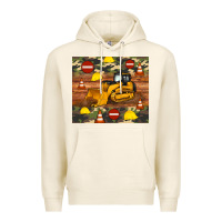 Tofu bulldozer camouflage tumbler Premium Hoodie - Artiststas
