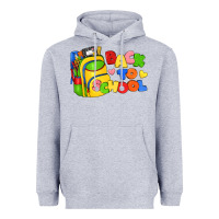 Heather Grey back to school with school bag Heavyweight Hoodie - texasbilliewilder