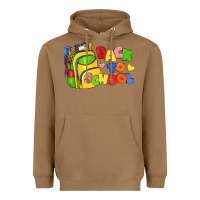 Toasted Coconut back to school with school bag Heavyweight Hoodie - texasbilliewilder