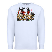 White class of 2023 Premium Sweatshirt - Zillion Design Studio