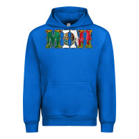 Cobalt mexican flag mini Urban Hoodie - Jasminsmagicworld