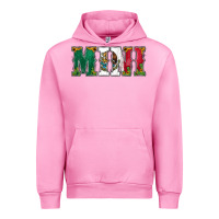 Fuchsia Pink mexican flag mini Urban Hoodie - Jasminsmagicworld