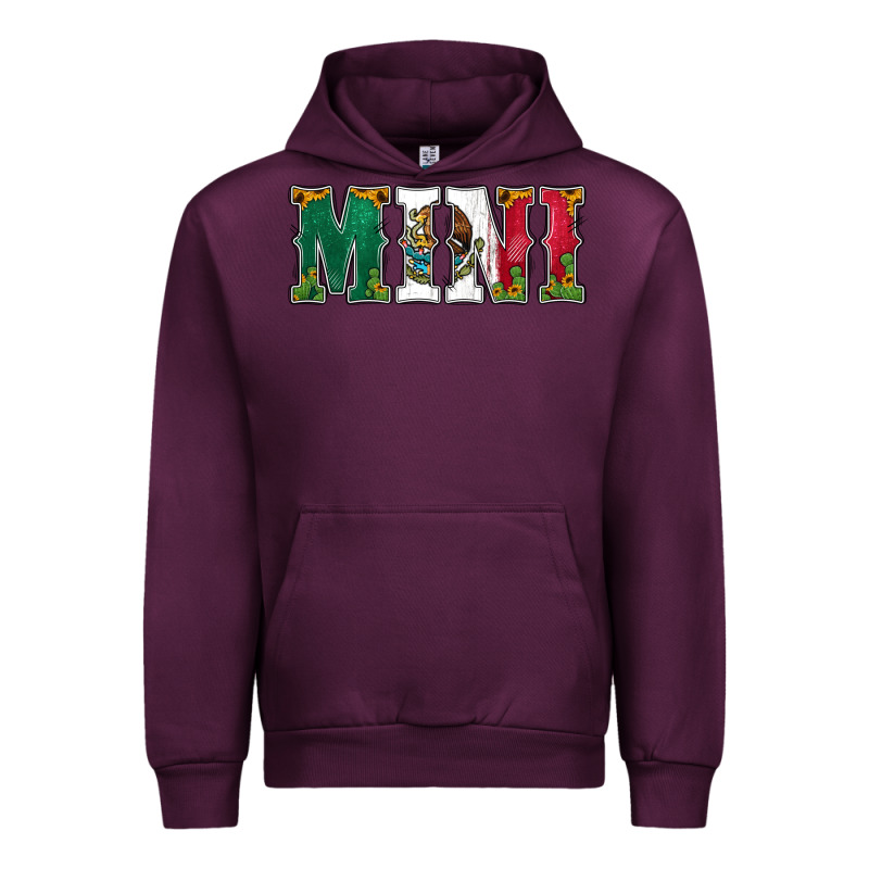 Mexican Flag Mini Urban Hoodie by Jasminsmagicworld | Teevron