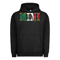 Pigment Black mexican flag mini Urban Hoodie - Jasminsmagicworld