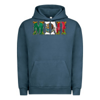 Pigment Midnight Navy mexican flag mini Urban Hoodie - Jasminsmagicworld