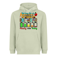 Matcha battery life of a bus driver Heavyweight Hoodie - texasbilliewilder