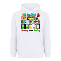 White battery life of a bus driver Heavyweight Hoodie - texasbilliewilder