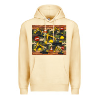 Pina Colada excavator camouflage Premium Hoodie - Artiststas