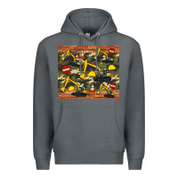 Rock excavator camouflage Premium Hoodie - Artiststas