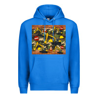 True Royal excavator camouflage Premium Hoodie - Artiststas