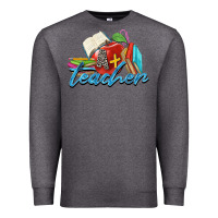 Charcoal Heather a  teacher Premium Sweatshirt - Zillion Design Studio