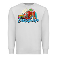 Dove Grey a  teacher Premium Sweatshirt - Zillion Design Studio