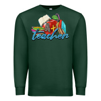 Sports Green a  teacher Premium Sweatshirt - Zillion Design Studio
