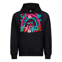 Black xo xo rainbow valentine Urban Hoodie - NancyCooperArtShop
