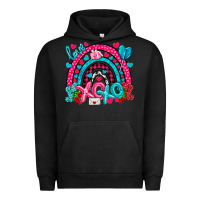 Pigment Black xo xo rainbow valentine Urban Hoodie - NancyCooperArtShop