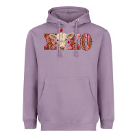 Lavender xoxo charolais calf Heavyweight Hoodie - RanaPortraitStore