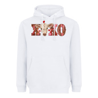 White xoxo charolais calf Heavyweight Hoodie - RanaPortraitStore