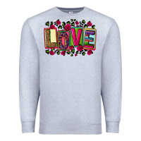 Heather Grey mexican love Premium Sweatshirt - CTS Tumbler Store