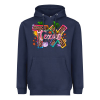 Navy texas summer Heavyweight Hoodie - Zillion Design Studio