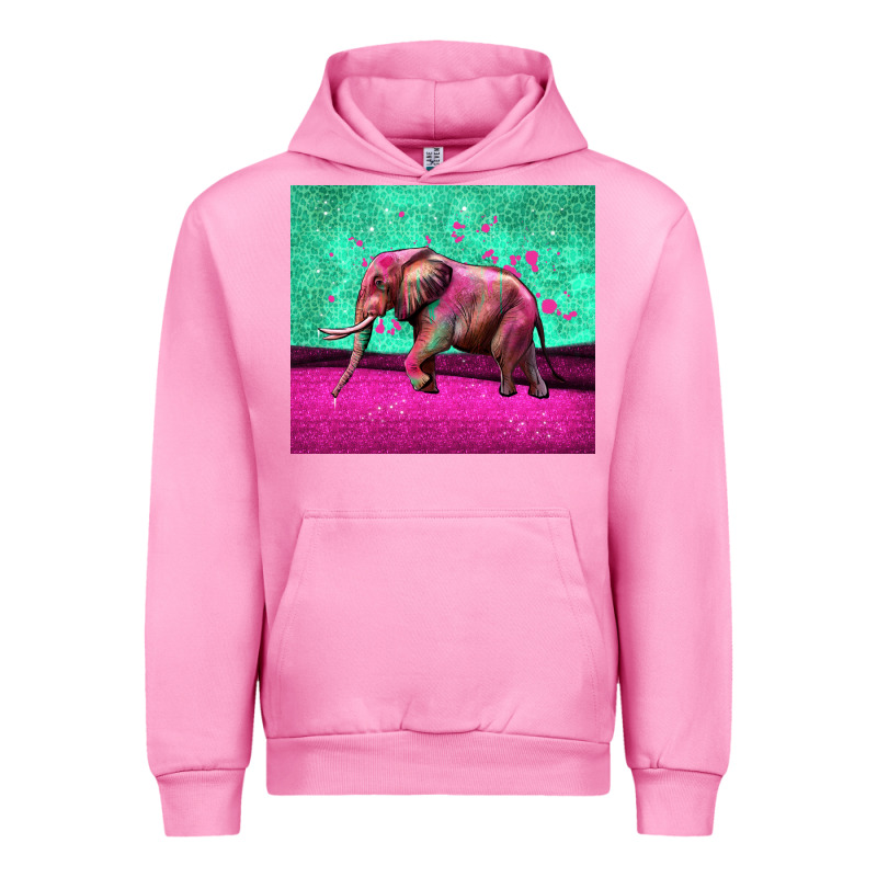 Colorful Elephant Urban Hoodie by LillyAllenDesigns | Teevron