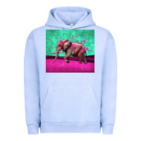 Pigment Grape Ice colorful elephant Urban Hoodie - LillyAllenDesigns