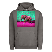 Pigment Tornado colorful elephant Urban Hoodie - LillyAllenDesigns