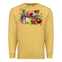Antique Gold mexican gnomes with coffee cups Premium Sweatshirt - CTS Tumbler Store