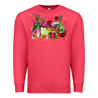 Cardinal mexican gnomes with coffee cups Premium Sweatshirt - CTS Tumbler Store