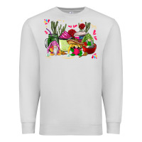 Dove Grey mexican gnomes with coffee cups Premium Sweatshirt - CTS Tumbler Store