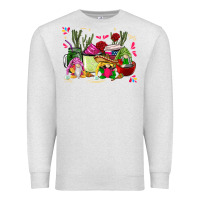Oatmeal Heather mexican gnomes with coffee cups Premium Sweatshirt - CTS Tumbler Store