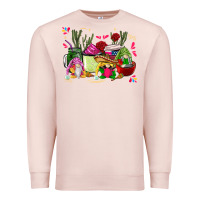 Pale Pink mexican gnomes with coffee cups Premium Sweatshirt - CTS Tumbler Store