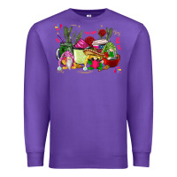 Purple mexican gnomes with coffee cups Premium Sweatshirt - CTS Tumbler Store