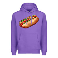 American Hot Dog Premium Hoodie | Teevron