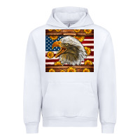 White American Flag Eagle Urban Hoodie - LillyAllenDesigns