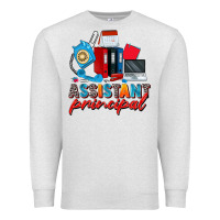 Oatmeal Heather assistant principal Premium Sweatshirt - Zillion Design Studio
