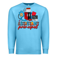 Ocean Blue assistant principal Premium Sweatshirt - Zillion Design Studio