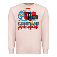Pale Pink assistant principal Premium Sweatshirt - Zillion Design Studio