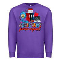 Purple assistant principal Premium Sweatshirt - Zillion Design Studio