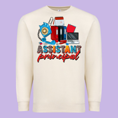 Assistant Principal Premium Sweatshirt Designed By Zillion Design Studio