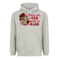 Moon Dust roses are red inside i'm dead Skull Heavyweight Hoodie - RanaPortraitStore