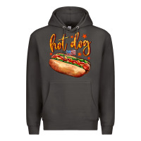 Smoke hot dog Premium Hoodie - AdoDesignShop