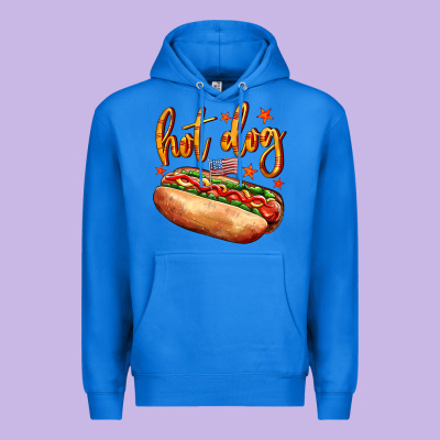 Hot Dog Premium Hoodie Designed By Adodesignshop