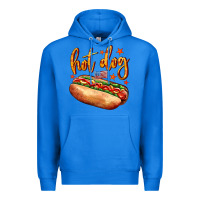 True Royal hot dog Premium Hoodie - AdoDesignShop